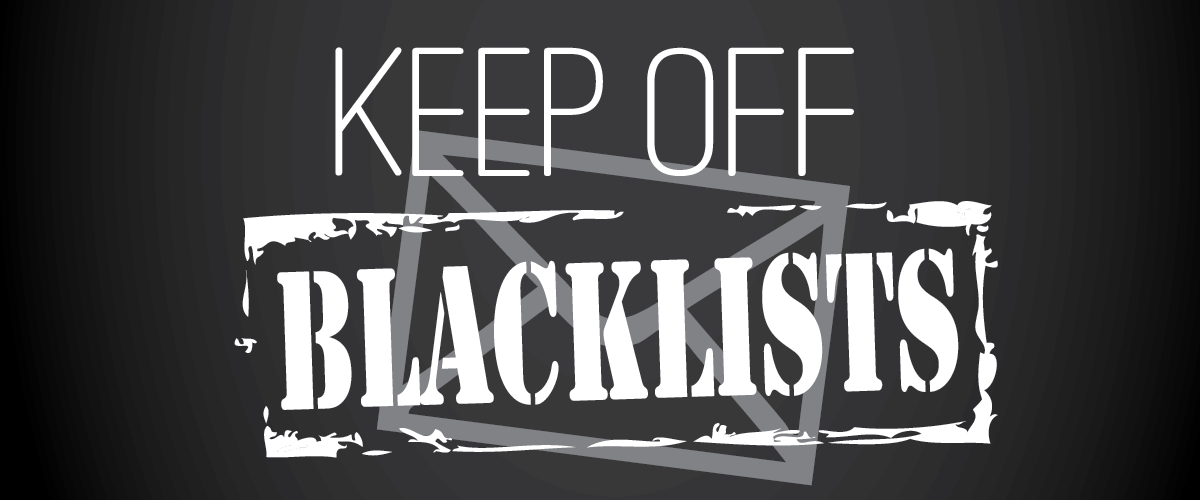 Email blacklist